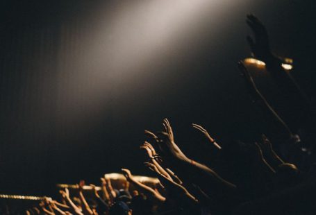 Accessible Events - group of people waving their hands