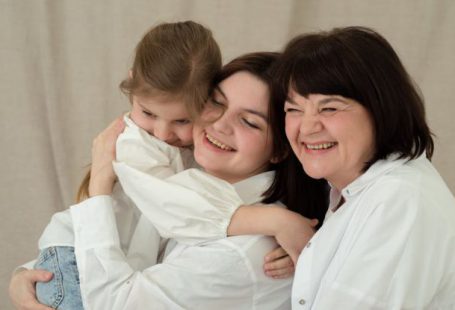 Multigenerational - Family Portrait of Mother, Daughter and Granddaughter