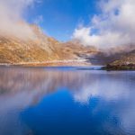 Momentum Maintain - brown and green mountains beside blue lake under blue sky during daytime