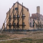 Resilience Building - a large building with a clock on the side of it